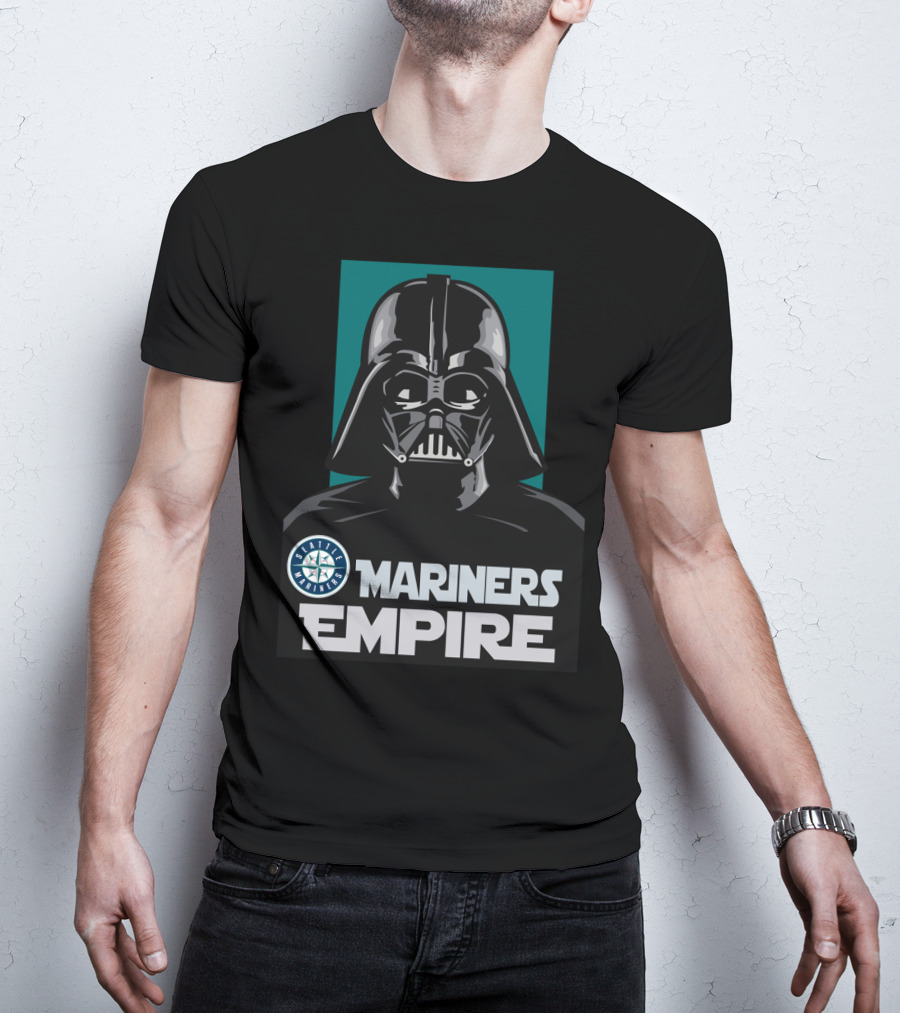 Seattle Mariners Darth Vader Empire T-Shirt
