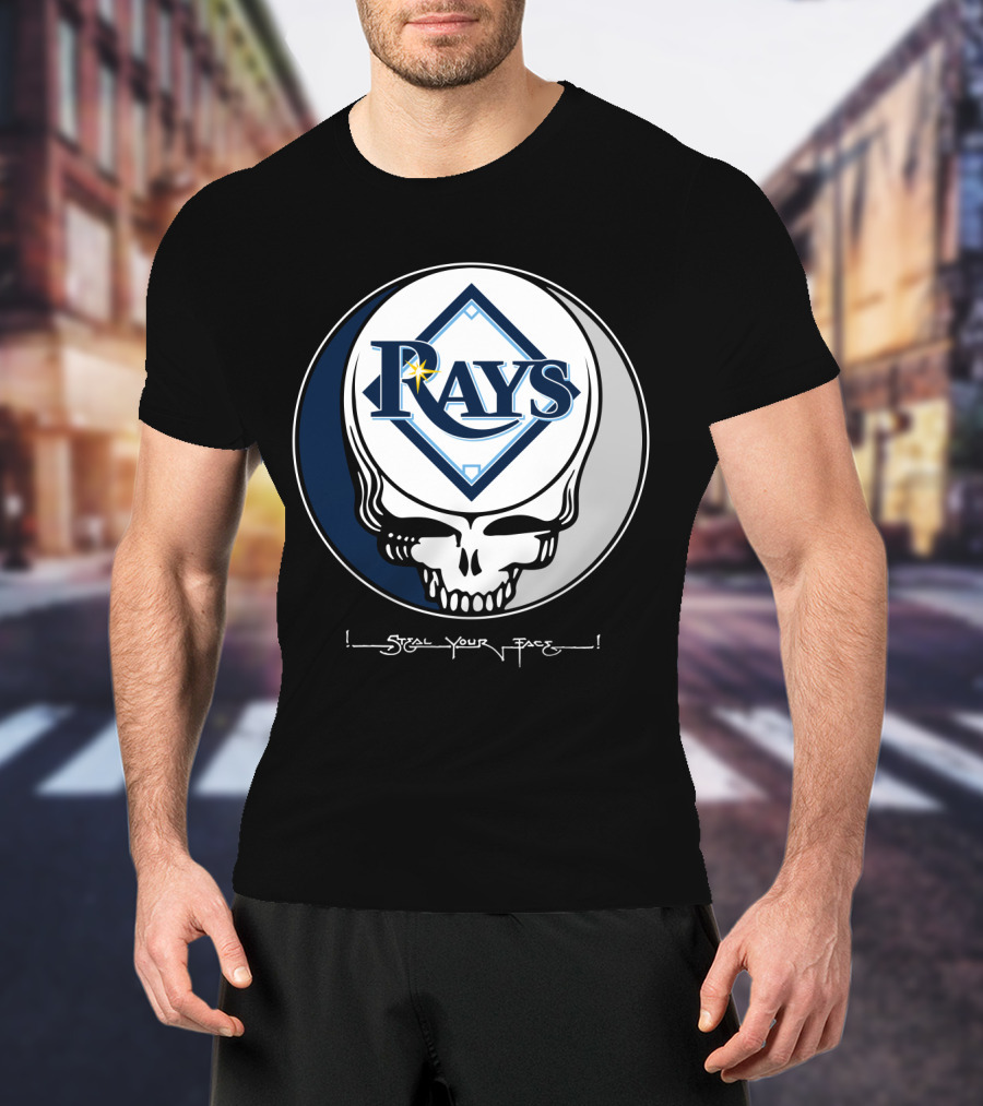 GRATEFUL DEAD Tampa Bay Rays Steal Your Face T-Shirt