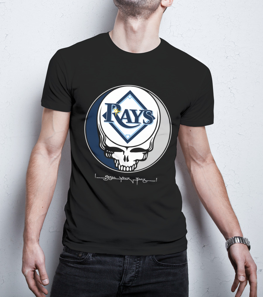 GRATEFUL DEAD Tampa Bay Rays Steal Your Face T-Shirt