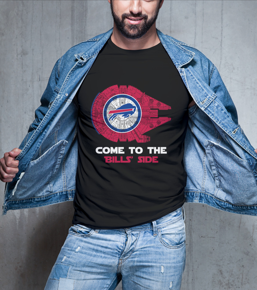 Buffalo Bills Millennium Falcon Come To The Bills' Side T-Shirt