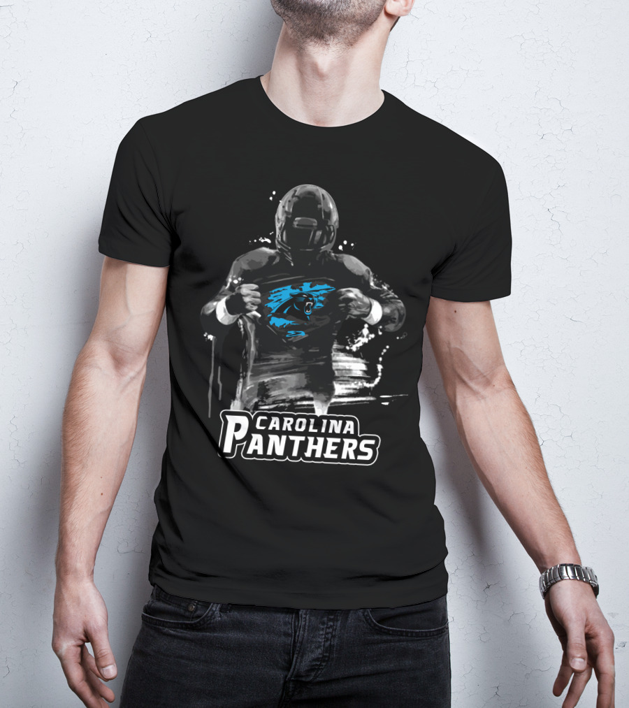 Carolina Panthers Football Superhero T-Shirt