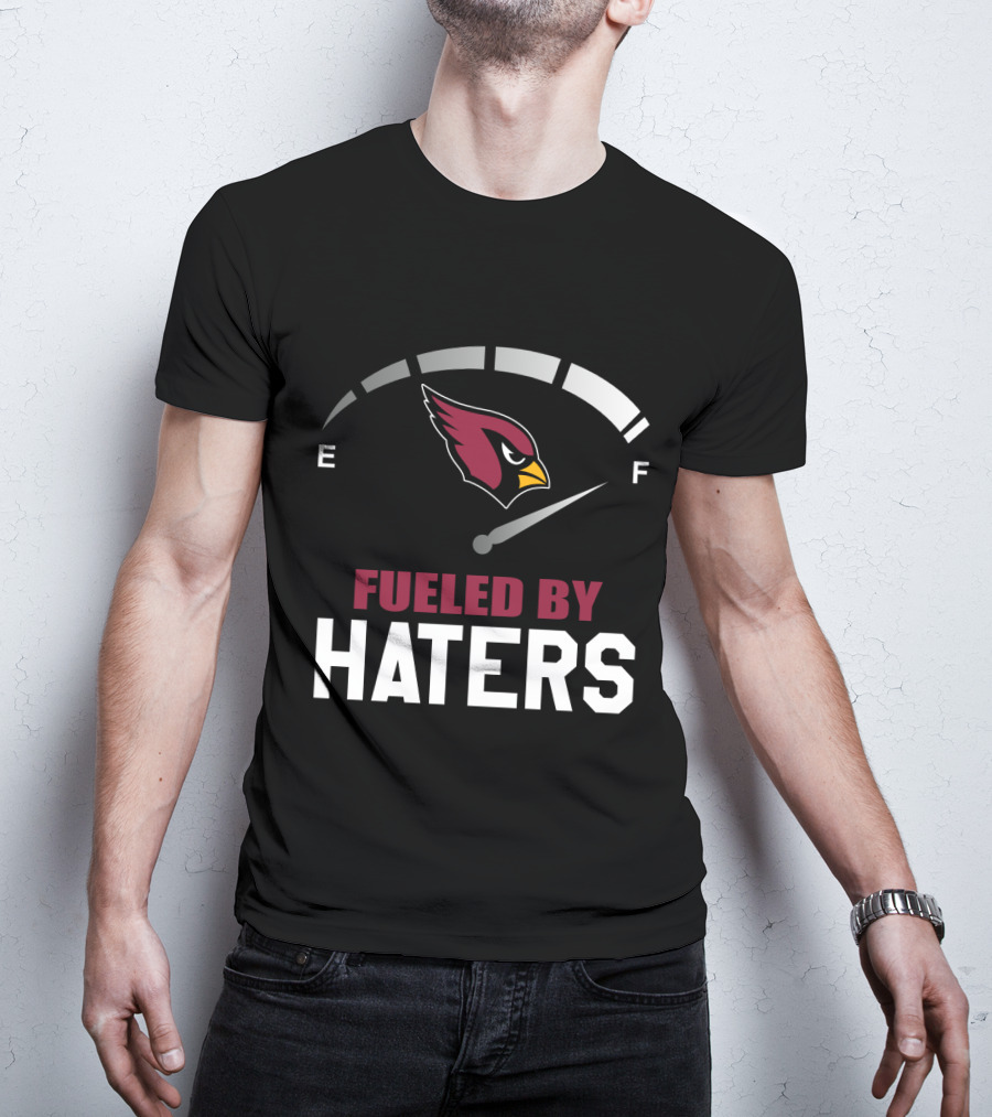 Arizona Cardinals Fueled By Haters Gauge Full T-Shirt