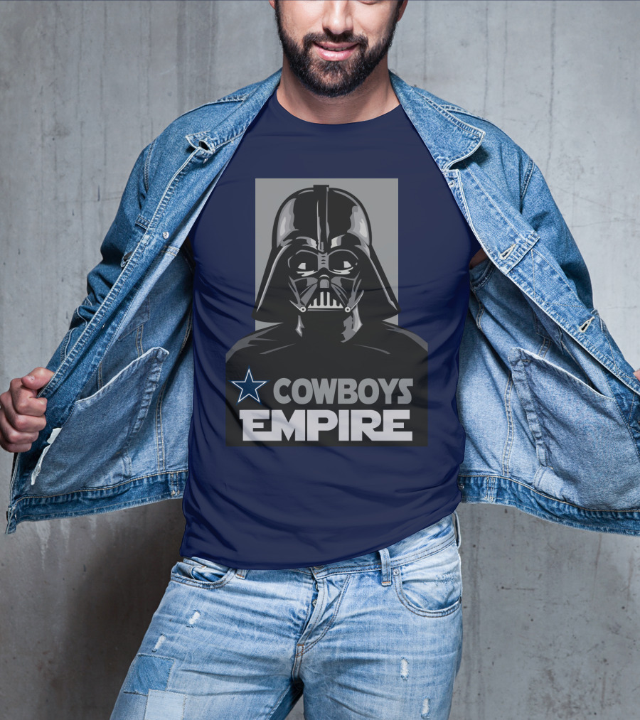 Cowboys Empire Darth Vader Star Wars Dallas Cowboys Star T-Shirt