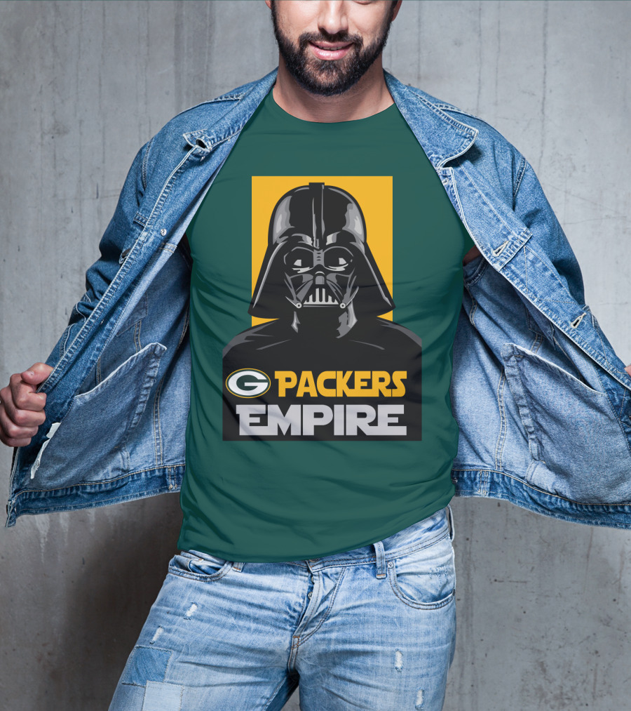 Packers Empire Darth Vader Green Bay T-Shirt