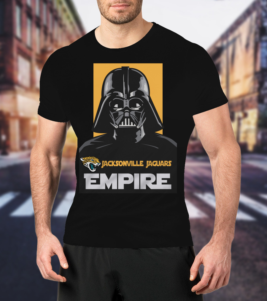 Jacksonville Jaguars Empire Darth Vader Fan T-Shirt