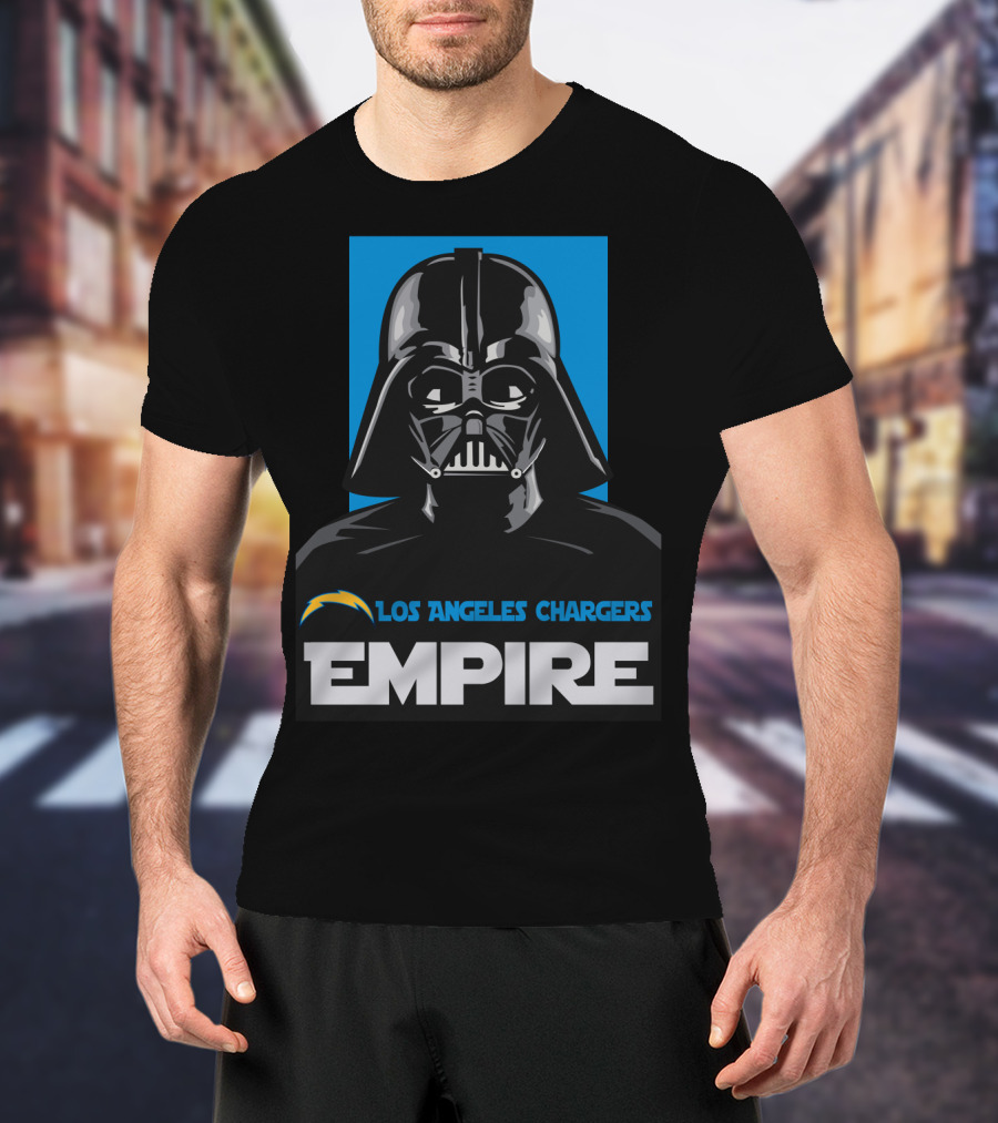 Los Angeles Chargers Empire Darth Vader T-Shirt