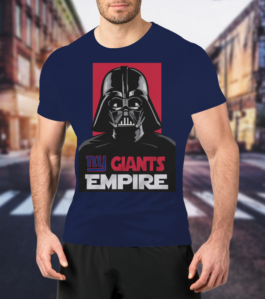 Ny Giants Empire Darth Vader T-Shirt