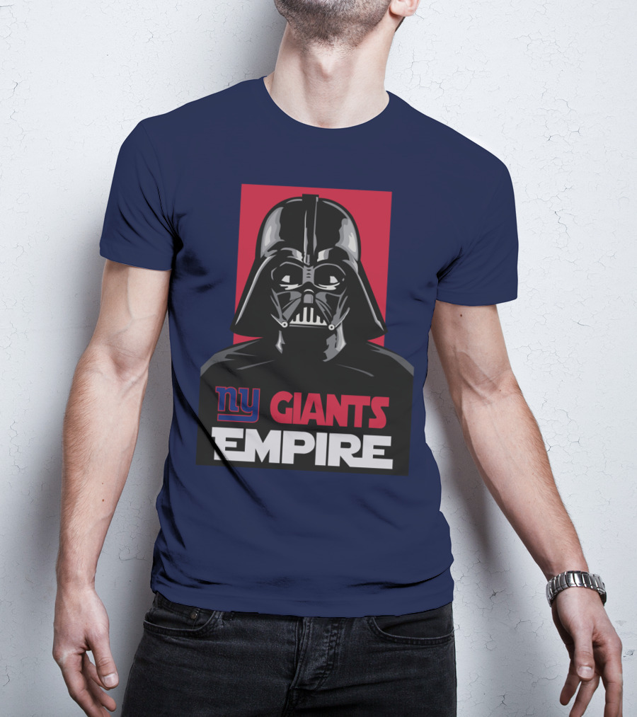 Ny Giants Empire Darth Vader T-Shirt