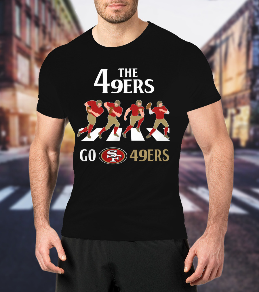 The 49ers Go 49ers San Francisco 49ers Abbey Road T-Shirt
