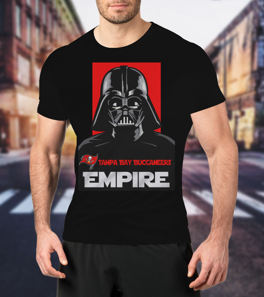 Tampa Bay Buccaneers Darth Vader Empire T-Shirt