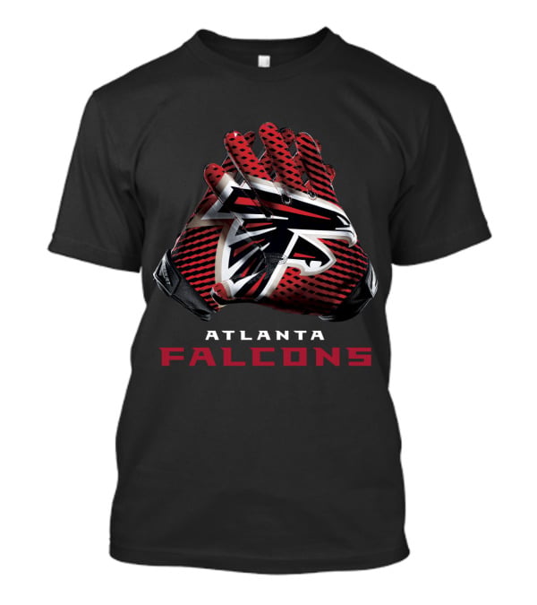 Atlanta Falcons Nfl Team Gloves T-Shirt