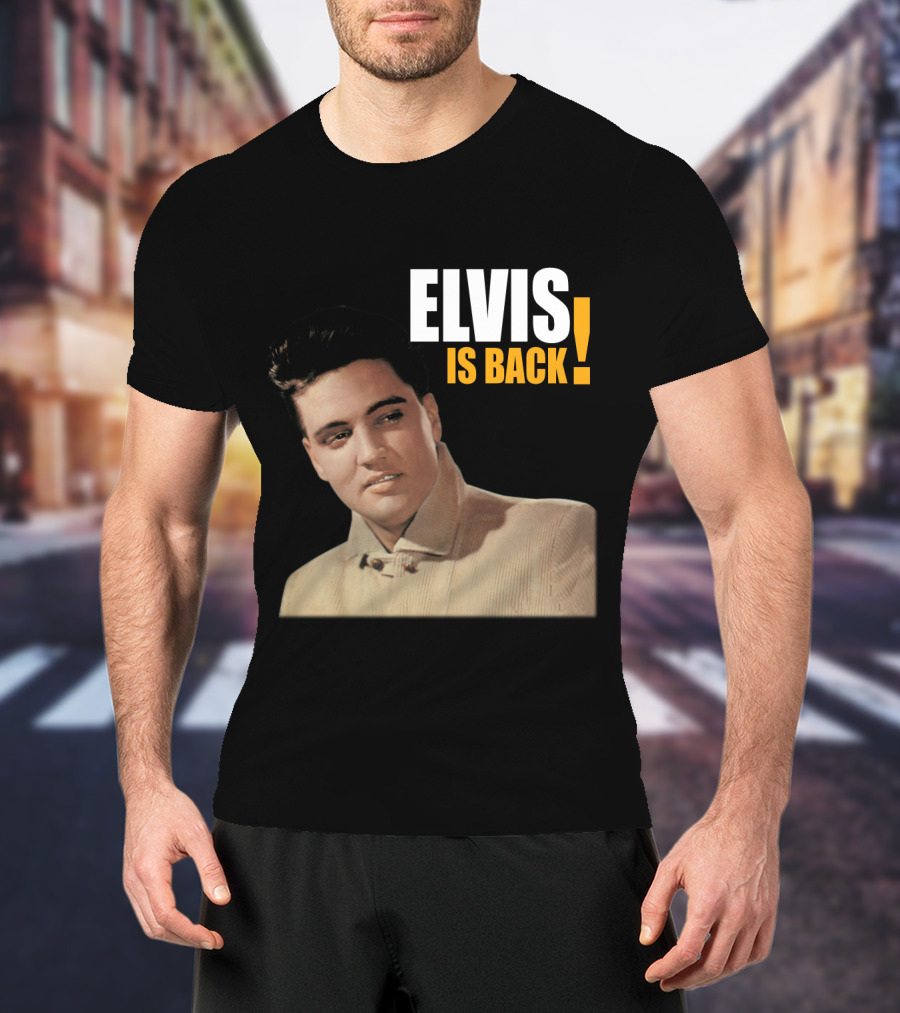 EVPL 01 ELVIS IS BACK T-Shirt