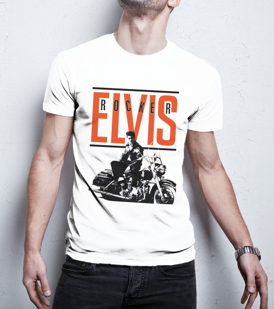 ELVIS Rocker Motorcycle T-Shirt