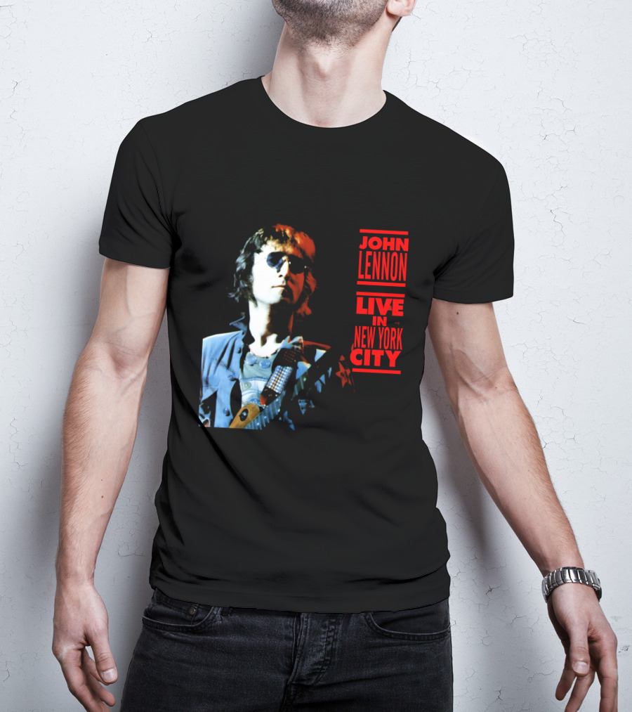 John Lennon Live In New York City T-Shirt