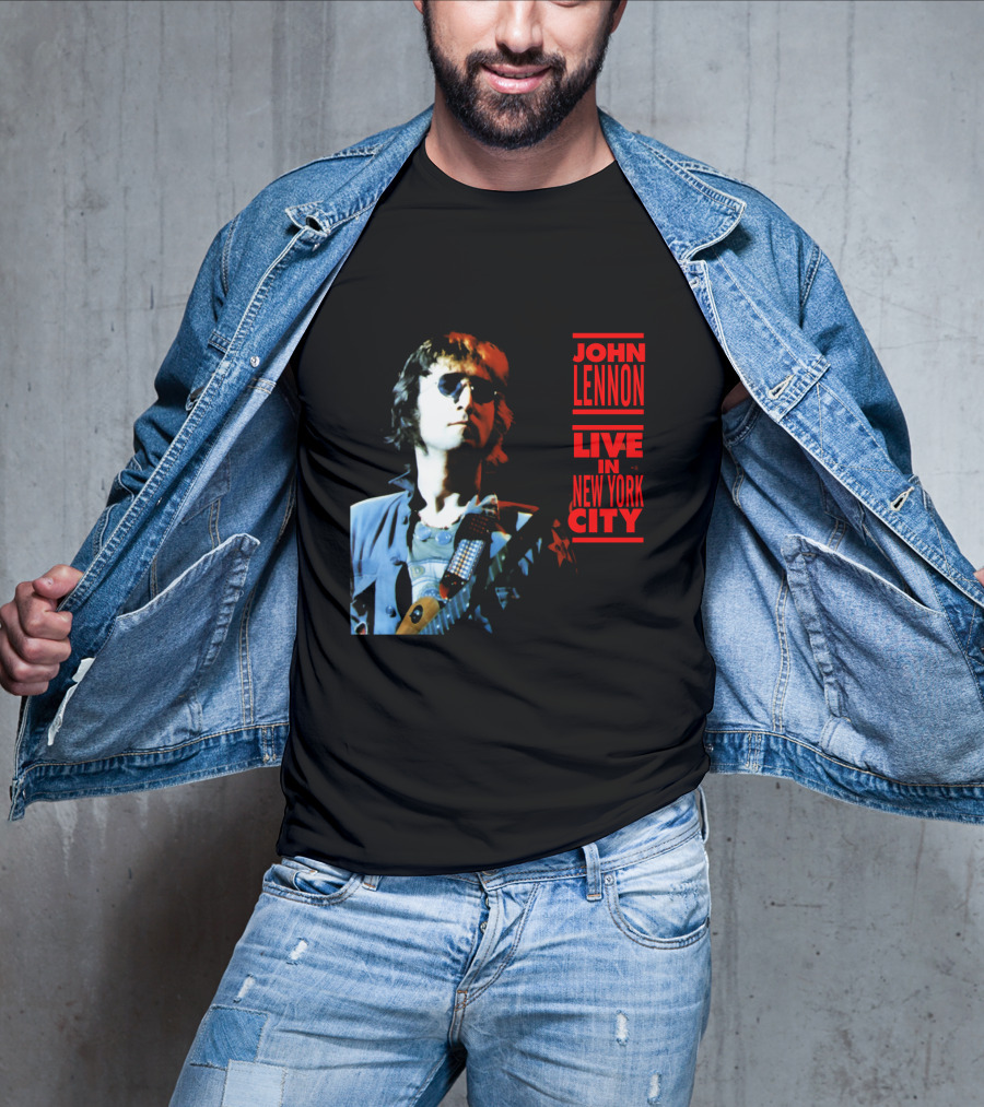 John Lennon Live In New York City T-Shirt