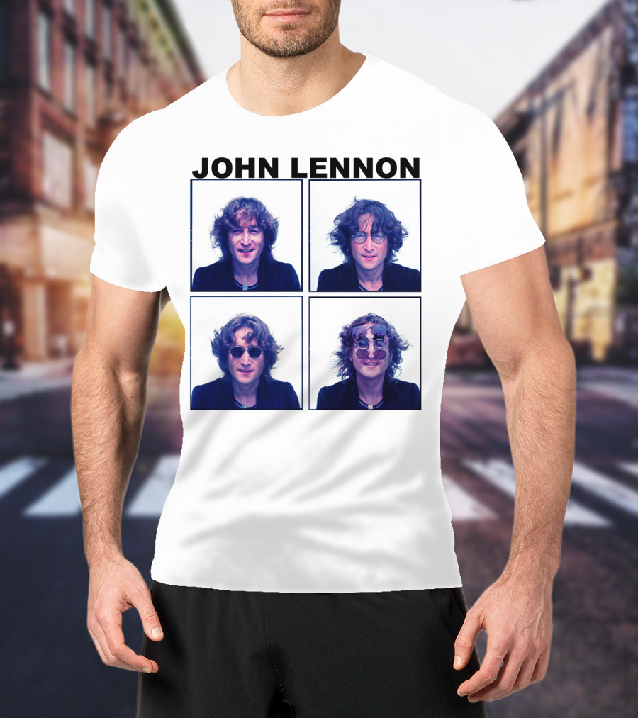 John Lennon Photographic Portrait Series T-Shirt