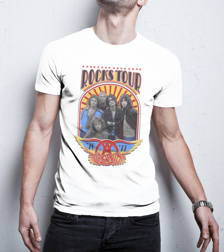 Rocks Tour '76 '77 Aerosmith T-Shirt