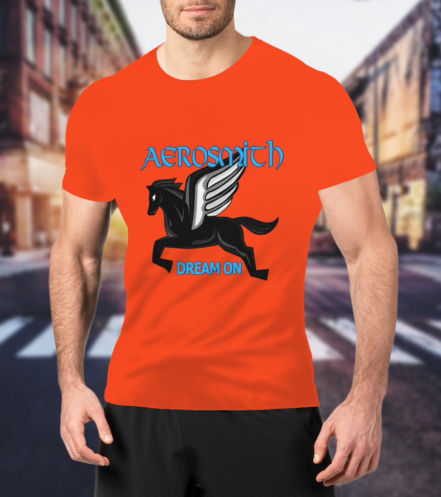 Aerosmith Dream On Pegasus T-Shirt