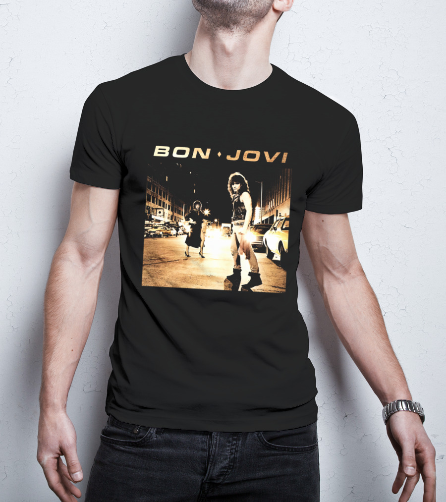 BON JOVI Urban Street Scene T-Shirt