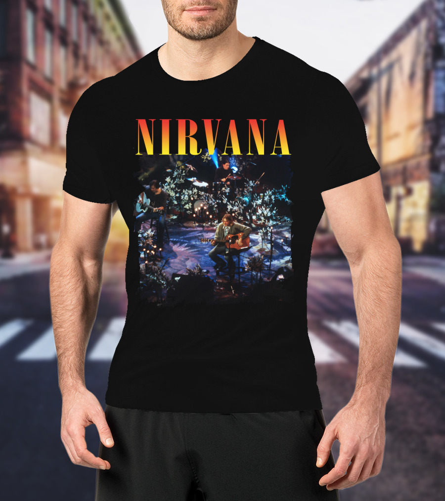 Nirvana MTV Unplugged Live Performance Session T-Shirt