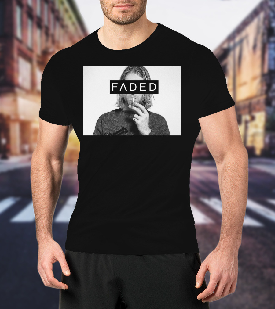 FADED NVN 17 Image With Cigarette T-Shirt