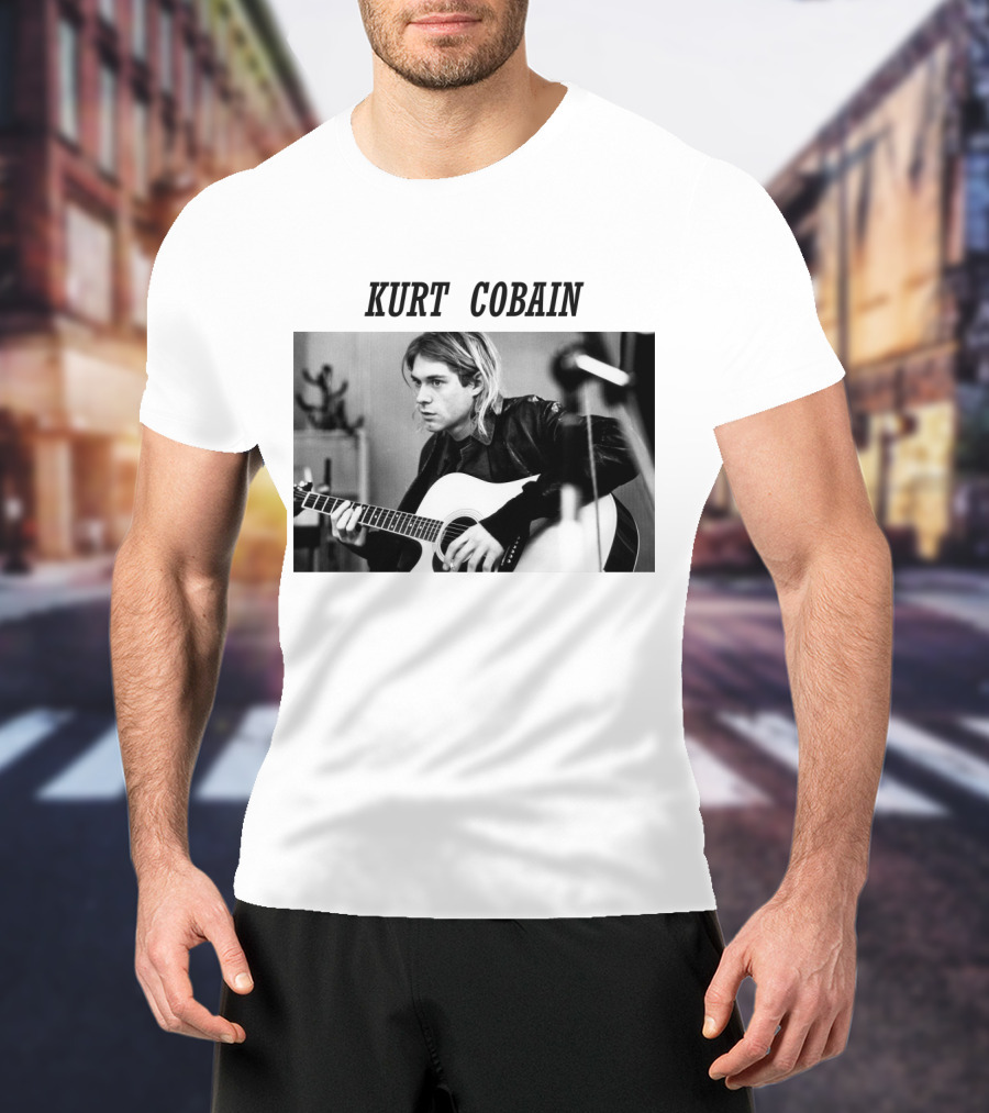 Kurt Cobain Solo Album Montage Of Heck November Release T-Shirt