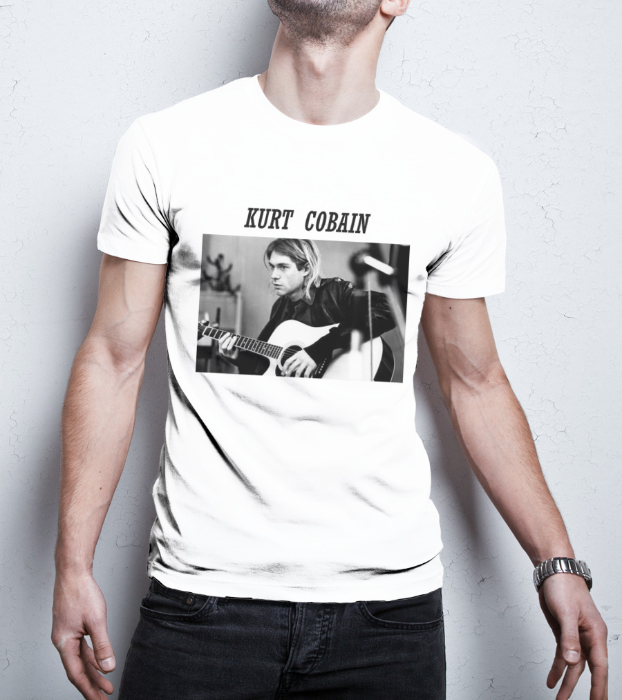 Kurt Cobain Solo Album Montage Of Heck November Release T-Shirt