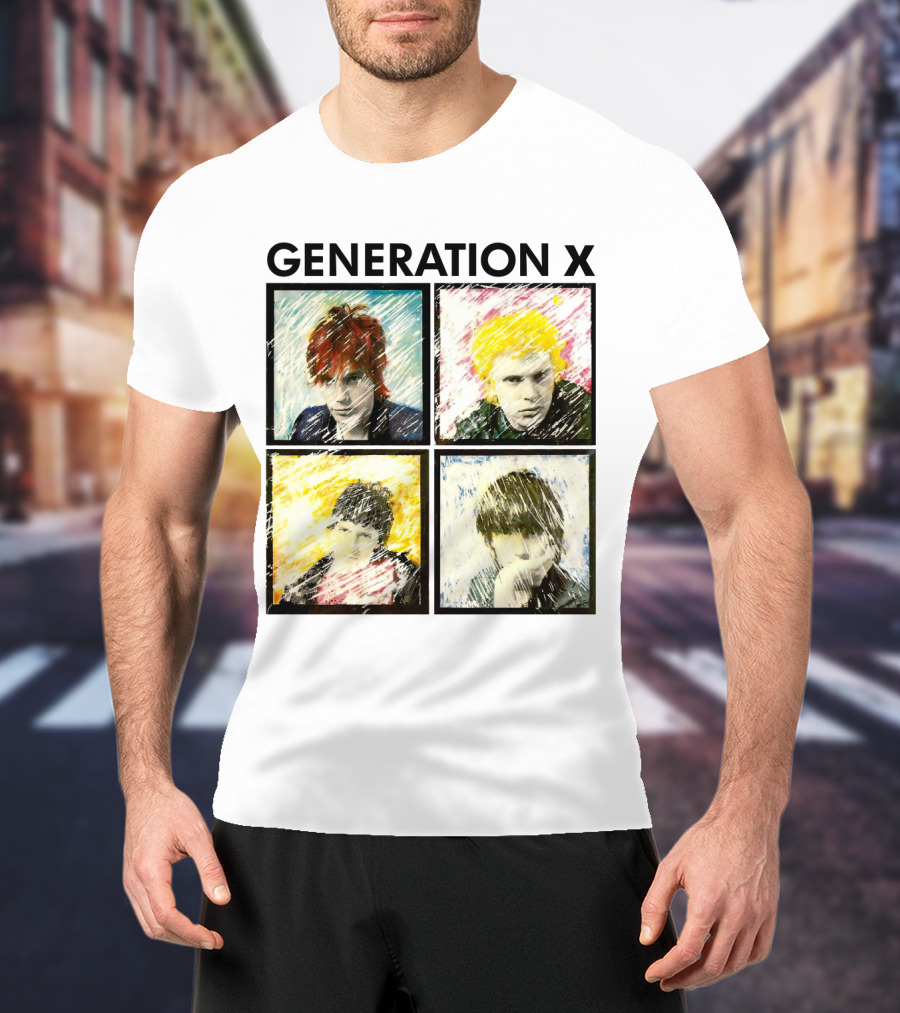 GENERATION X GX 02 Wild Pop Art Style Portraits T-Shirt