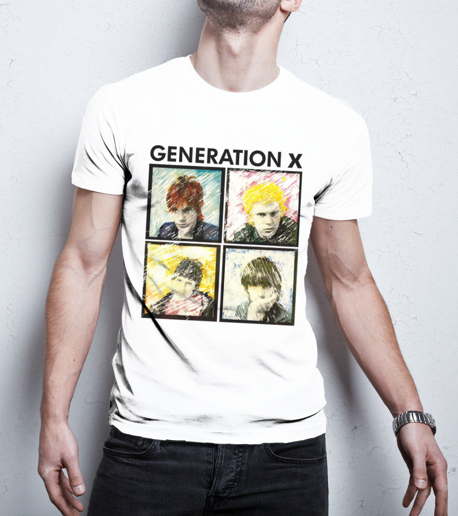 GENERATION X GX 02 Wild Pop Art Style Portraits T-Shirt
