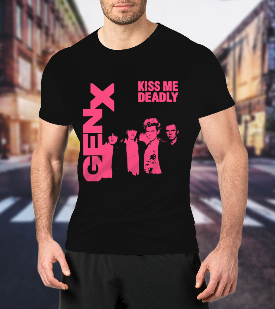 GEN X Kiss Me Deadly Band T-Shirt