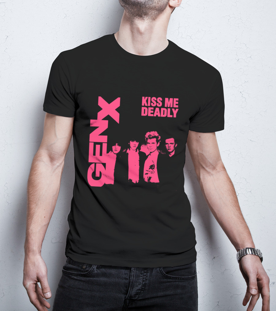 GEN X Kiss Me Deadly Band T-Shirt