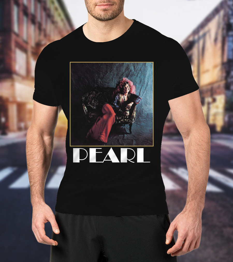 Pearl Album Cover Sofa Portrait Jnjl T-Shirt