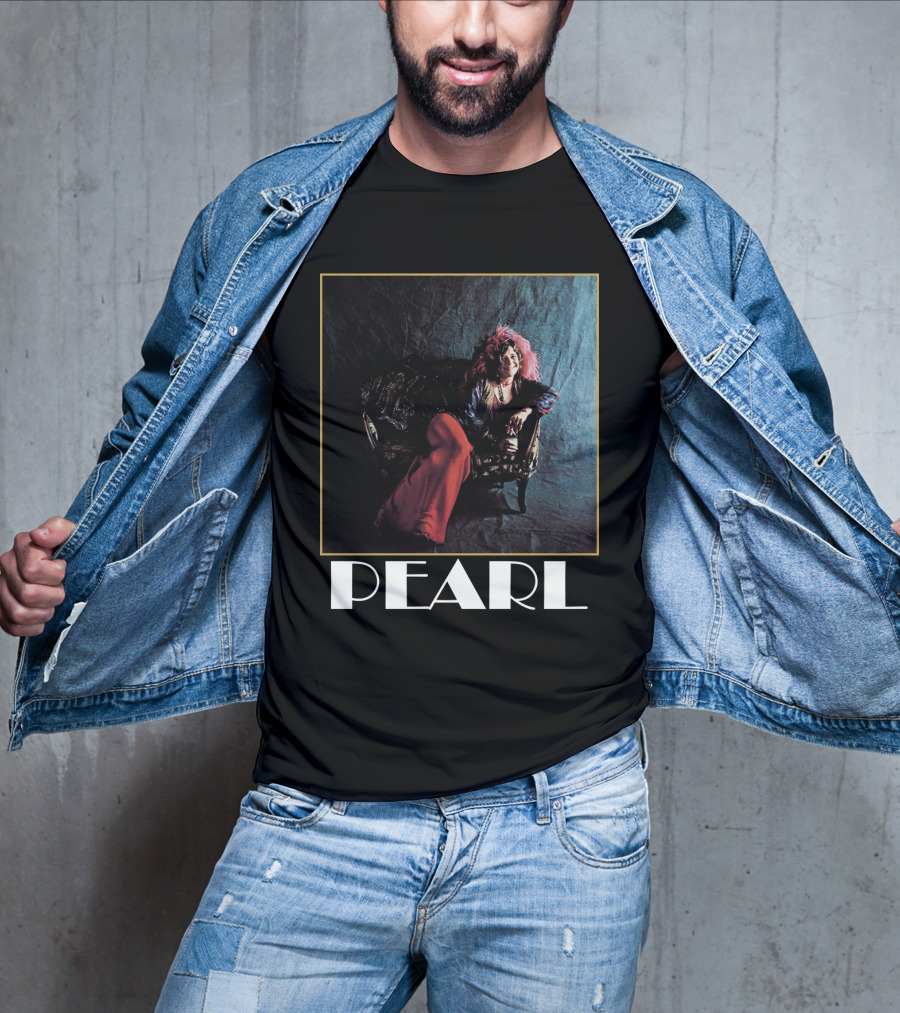 Pearl Album Cover Sofa Portrait Jnjl T-Shirt