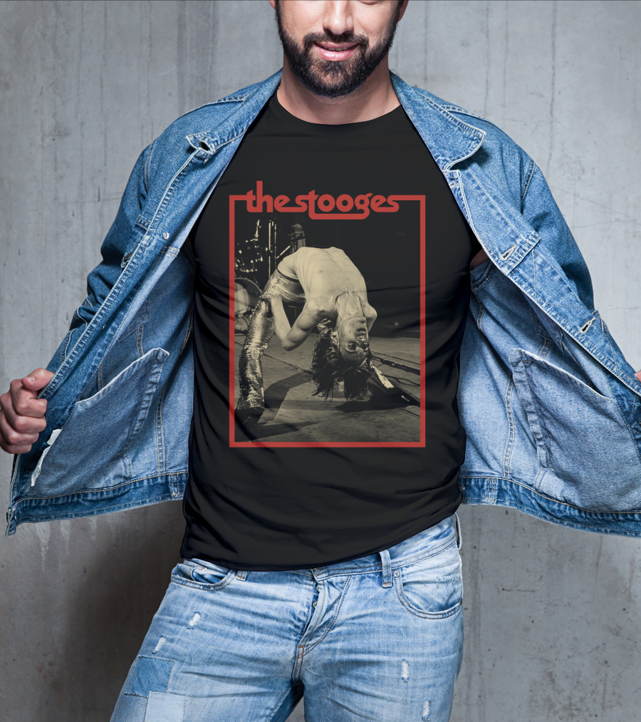 The Stooges Live Performance Iconic Photo T-Shirt