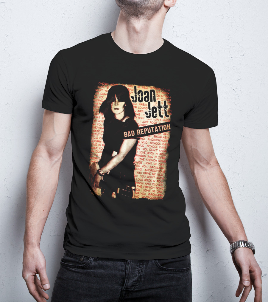 Joan Jett Bad Reputation Vintage Style T-Shirt