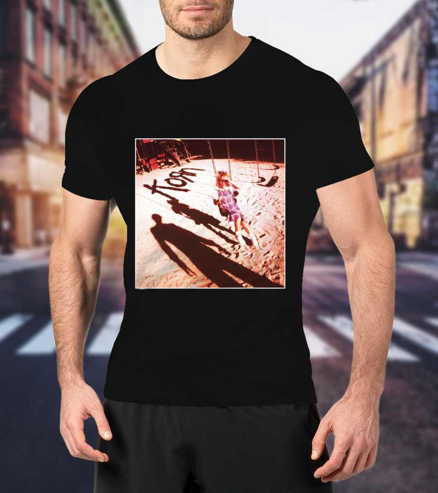 Korn Playground Shadow Swing Пословица T-Shirt