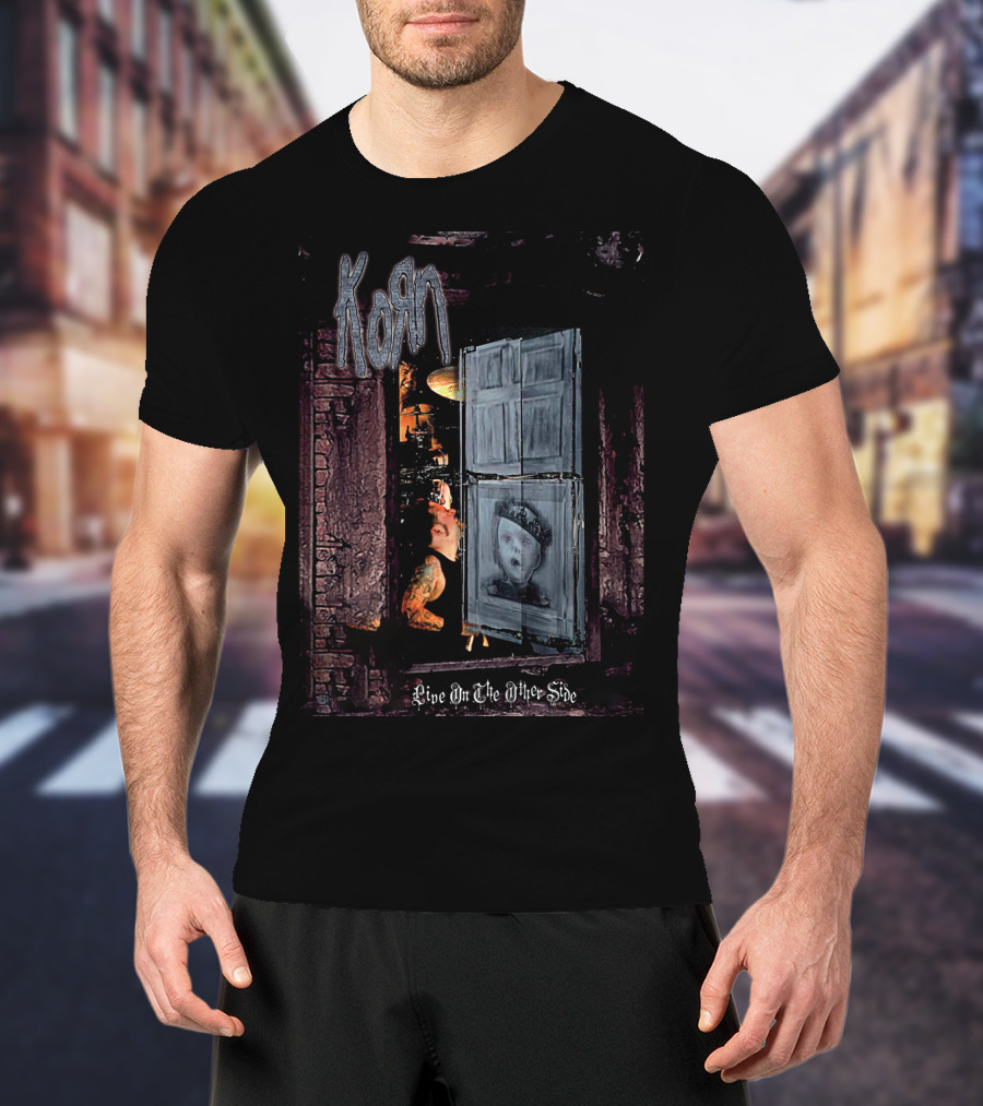 KORN Live On The Other Side Doorway Scene T-Shirt