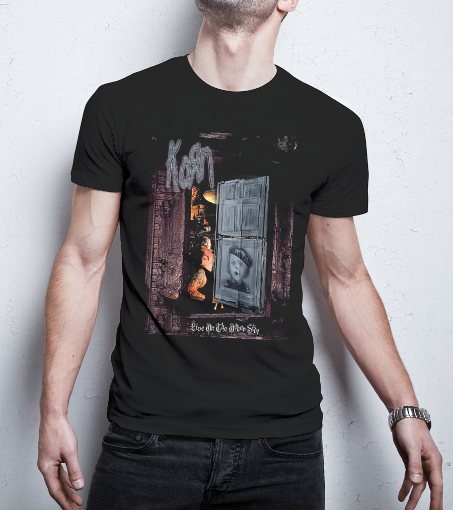 KORN Live On The Other Side Doorway Scene T-Shirt