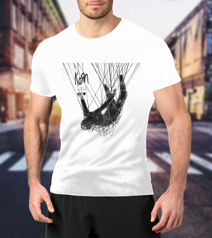 Korn The Nothing 16 String Covered Figure T-Shirt