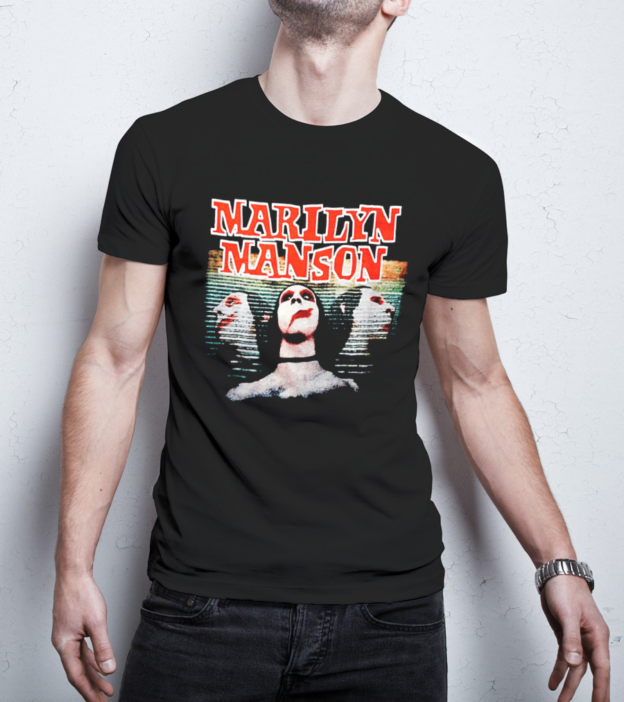 Marilyn Manson Three Faces T-Shirt