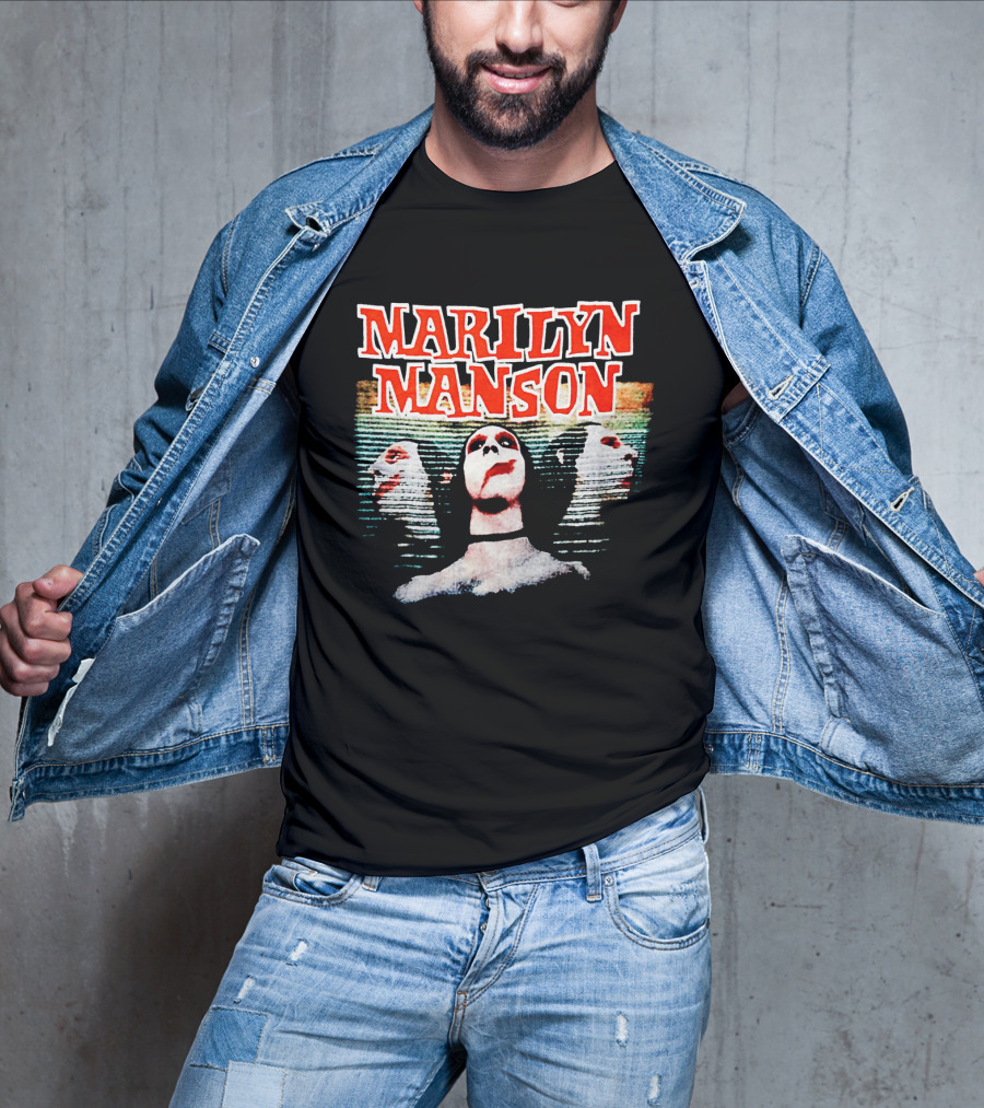 Marilyn Manson Three Faces T-Shirt