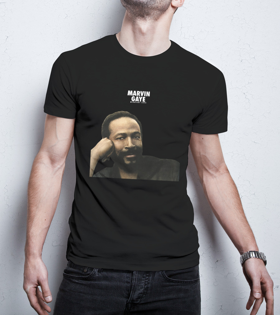 Marvin Gaye Midnight Love Mvg 01 T-Shirt