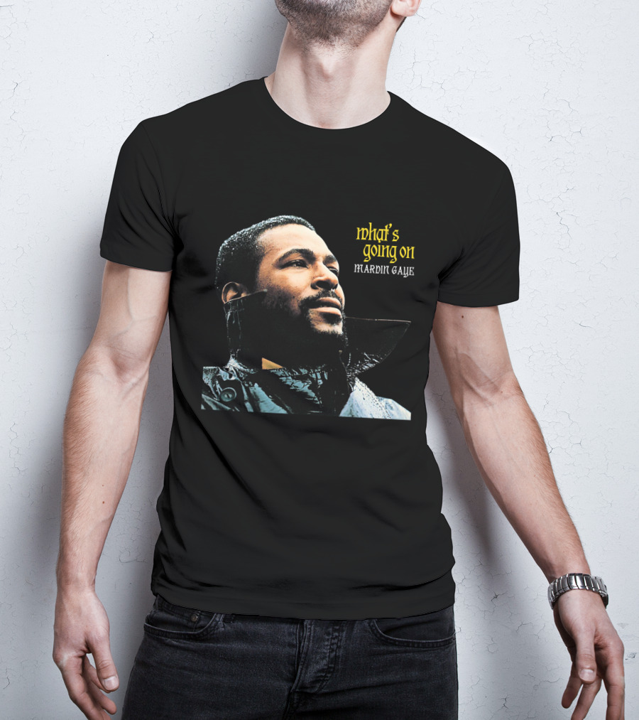 Marvin Gaye What's Going On Mvg 05 Album Cover T-Shirt