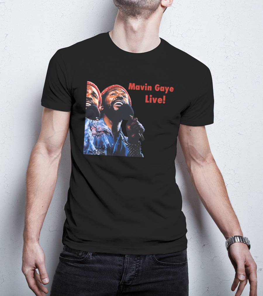 Marvin Gaye Live 15 MVG Performance T-Shirt