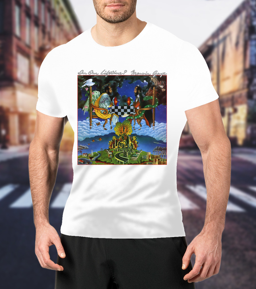 In Our Lifetime Marvin Gaye Album T-Shirt