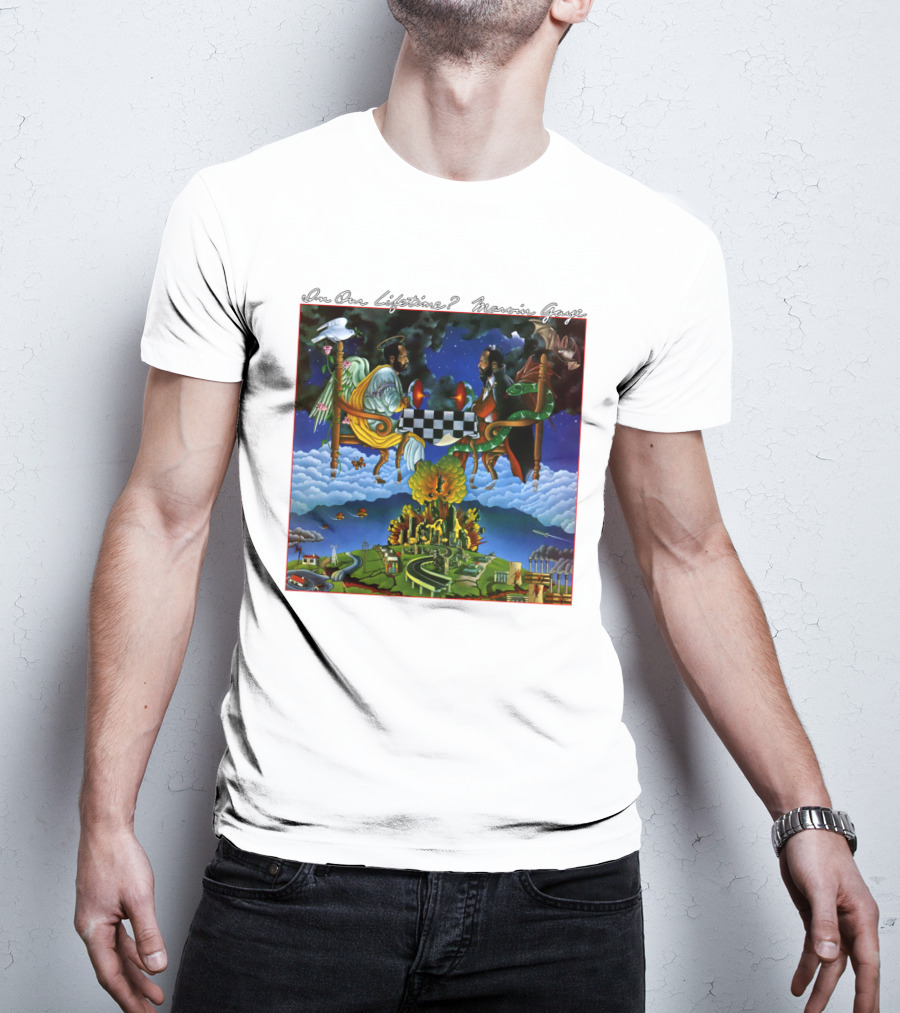 In Our Lifetime Marvin Gaye Album T-Shirt