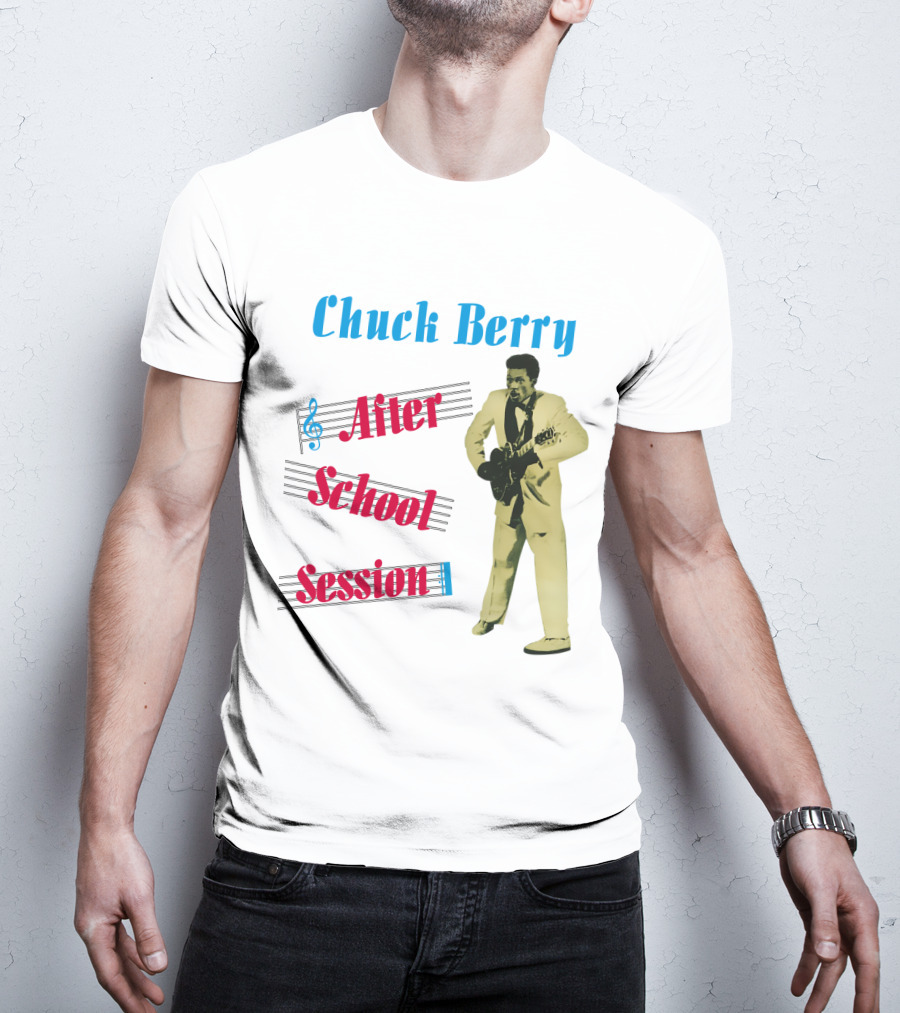 Chuck Berry After School Session Music Legend T-Shirt