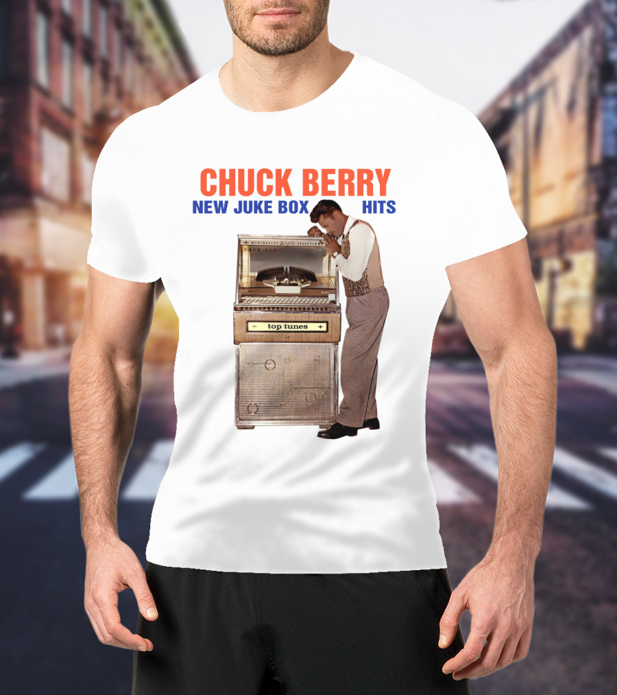 CHUCK BERRY NEW JUKE BOX HITS Juke Box Top Tunes T-Shirt
