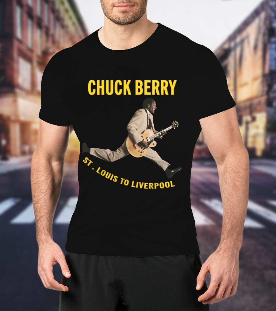 Chuck Berry St. Louis To Liverpool T-Shirt