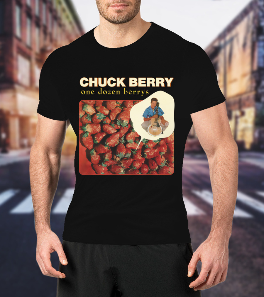 CHUCK BERRY One Dozen Berrys CBR 09 Strawberry Collection T-Shirt